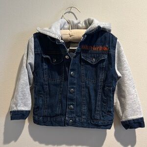 Harley-Davidson‎ Blue and Gray Jean Jacket Baby
